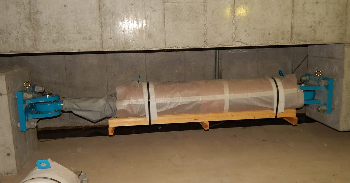 免震工事に関する建設現場イメージ