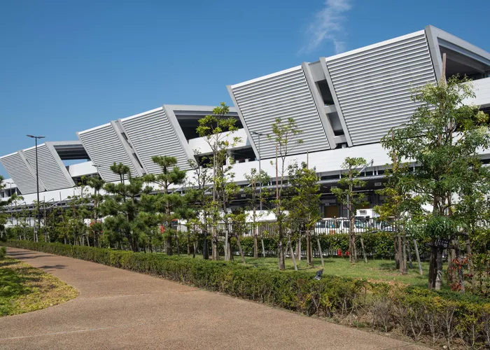 完成した近代建築